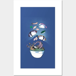 Weird Sushi - All you can eat Nigiri, Tempura and Ramen Posters and Art